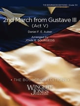 2nd March from Gustave III Concert Band sheet music cover